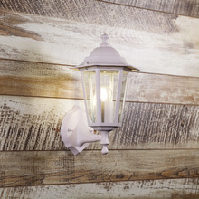 Jing Upward Outdoor Coach Wall Light